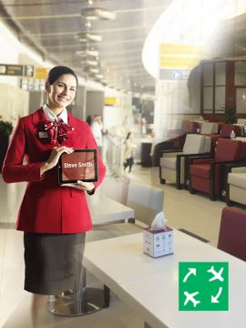 Salam Meet and Assist Plus - Transfer via Zayed International Airport (Including Lounge Access)